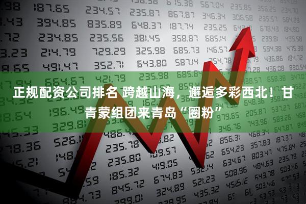 正规配资公司排名 跨越山海，邂逅多彩西北！甘青蒙组团来青岛“圈粉”