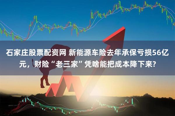 石家庄股票配资网 新能源车险去年承保亏损56亿元，财险“老三家”凭啥能把成本降下来?